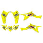 suzuki ltz400 graphics kit 2009-2014 predator series yellow