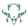 suzuki ltz400 graphics kit 2003-2008 incision series green