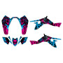 suzuki ltz400 graphics kit 2009-2014 revolt series magenta