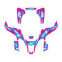suzuki ltz400 graphics kit 2003-2008 lethal series magenta
