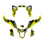 suzuki ltz400 graphics kit 2003-2008 night series yellow