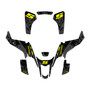 suzuki ltz400 graphics kit 2003-2008 night series yellow-shift