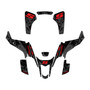 suzuki ltz400 graphics kit 2003-2008 night series red-shift