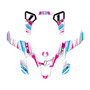 suzuki ltz400 graphics kit 2003-2008 razor series magenta