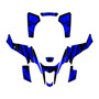 suzuki ltz400 graphics kit 2003-2008 razor series blue-shift