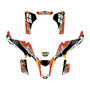 suzuki ltz400 graphics kit 2003-2008 shred series red