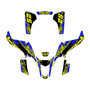 suzuki ltz400 graphics kit 2003-2008 shred series yellow