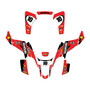 suzuki ltz400 graphics kit 2003-2008 speed series red