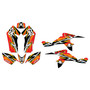 suzuki ltz90 graphics kit all years shred series red