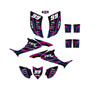 honda trx90 graphics kit 2006-2026 electron series magenta