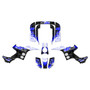 honda trx90 graphics kit 1993-2005 fracture series blue-shift