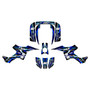 honda trx90 graphics kit 1993-2005 prime series blue