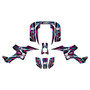 honda trx90 graphics kit 1993-2005 prime series magenta