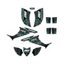 honda trx90 graphics kit 2006-2026 rift series teal