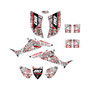 honda trx90 graphics kit 2006-2026 rift series red-shift