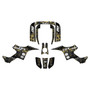 honda trx90 graphics kit 1993-2005 rift series gold