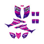 honda trx90 graphics kit 2006-2026 split series pink