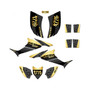 honda trx90 graphics kit 2006-2026 usa series gold