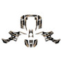 honda trx90 graphics kit 1993-2005 swift series tan