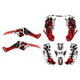 honda trx250ex graphics kit 2001-2004 revolt series red-shift