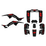honda trx250r graphics kit all years electron series red-shift