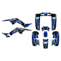 honda trx250r graphics kit all years prime series blue