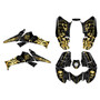 honda trx250ex graphics kit 2006-2026 revolt series gold