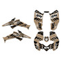 honda trx250ex graphics kit 2006-2026 split series tan