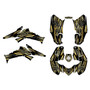 honda trx250ex graphics kit 2006-2026 vision series gold