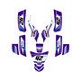 kawasaki kfx50 graphics kit 2003-2006 lethal series purple