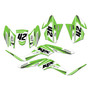 kawasaki kfx50 graphics kit 2007-2022 lethal series green