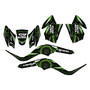 kawasaki kfx50 graphics kit 2007-2026 midgard series green