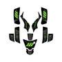 kawasaki kfx50 graphics kit 2003-2006 rebel series green-shift