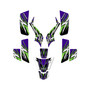 kawasaki kfx50 graphics kit 2003-2006 shred series purple