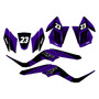 kawasaki kfx50 graphics kit 2007-2022 oem series purple