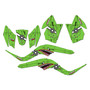 kawasaki kfx50 graphics kit 2007-2022 predator series green