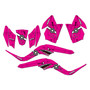 kawasaki kfx50 graphics kit 2007-2022 predator series magenta