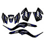 kawasaki kfx50 graphics kit 2007-2026 rebel series blue