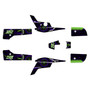 kawasaki mojave250 graphics kit all years midgard series purple