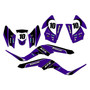 kawasaki kfx50 graphics kit 2007-2022 speed series purple