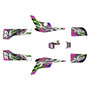 kawasaki mojave250 graphics kit all years shred series purple
