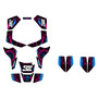 kawasaki kfx80 graphics kit all years midgard series magenta