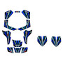 kawasaki kfx80 graphics kit all years prime series blue