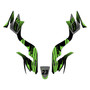 kawasaki kfx90 graphics kit all years oem series green