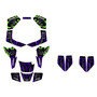 kawasaki kfx80 graphics kit all years revolt series purple