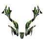 kawasaki kfx90 graphics kit all years prime series green