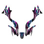 kawasaki kfx90 graphics kit all years prime series magenta