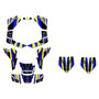 kawasaki kfx80 graphics kit all years swift series blue