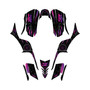 kawasaki kfx700 graphics kit all years midgard series purple