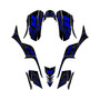 kawasaki kfx700 graphics kit all years prime series blue-shift